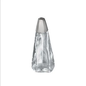 NWT,Alessi PZ06 pepper castor in glass with cover in steel